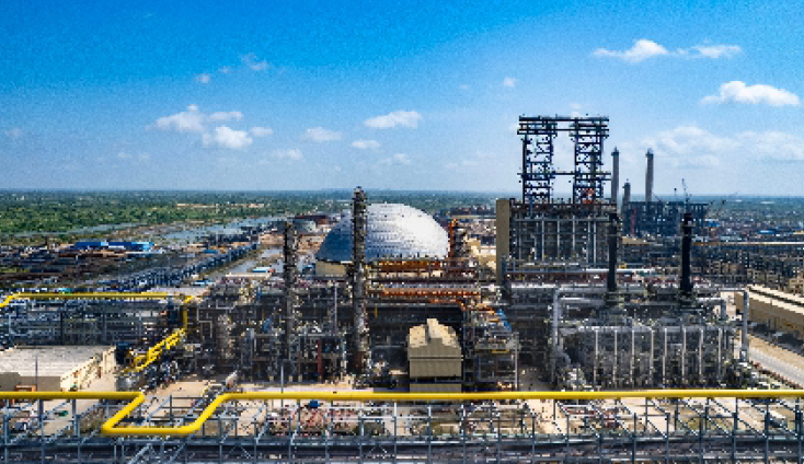Dangote Refinery – construction phase